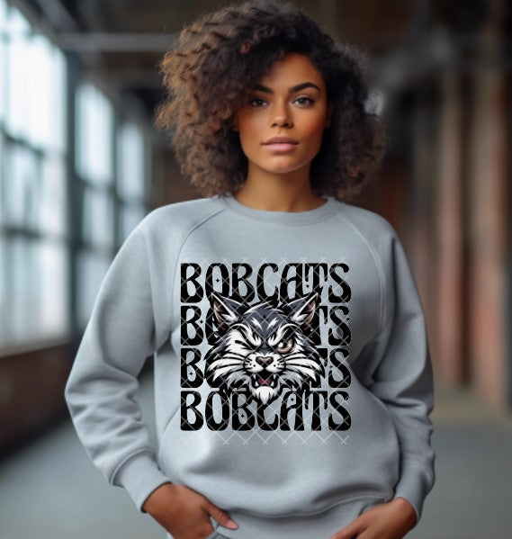 Bobcats Wink Eye Sublimation or DTF Transfers