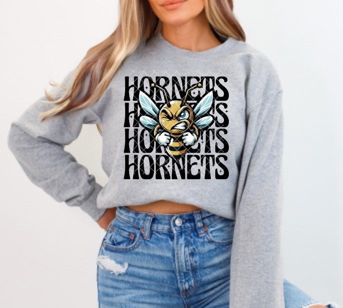 Hornets Wink Eye Sublimation or DTF Transfers