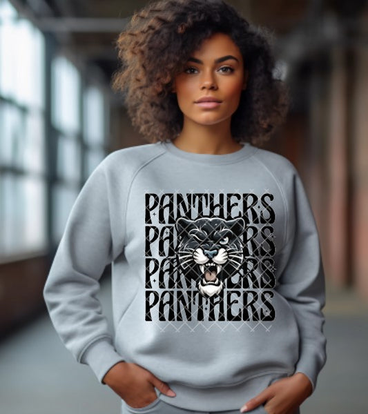 Panthers Wink Eye Sublimation or DTF Transfers