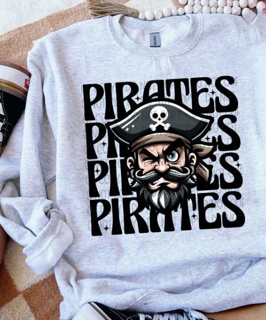 Pirates Wink Eye Sublimation or DTF Transfers