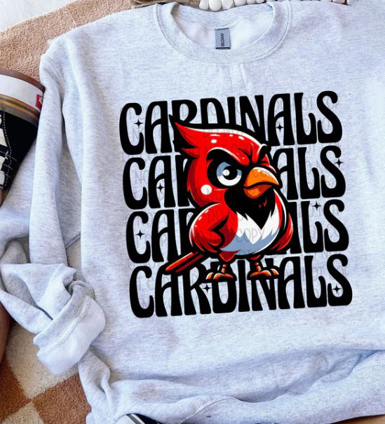 Cardinals Wink Eye Sublimation or DTF Transfers