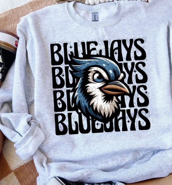 BlueJays Wink Eye Sublimation or DTF Transfers