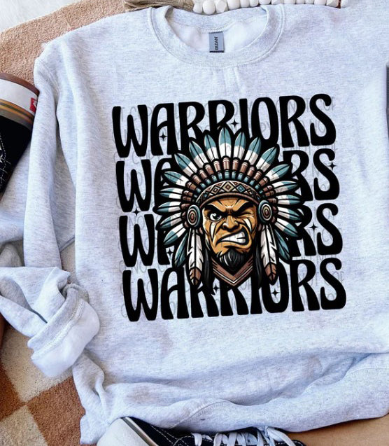 Warriors Wink Eye Sublimation or DTF Transfers