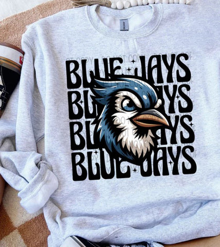 Blue Jays Wink Eye Sublimation or DTF Transfers