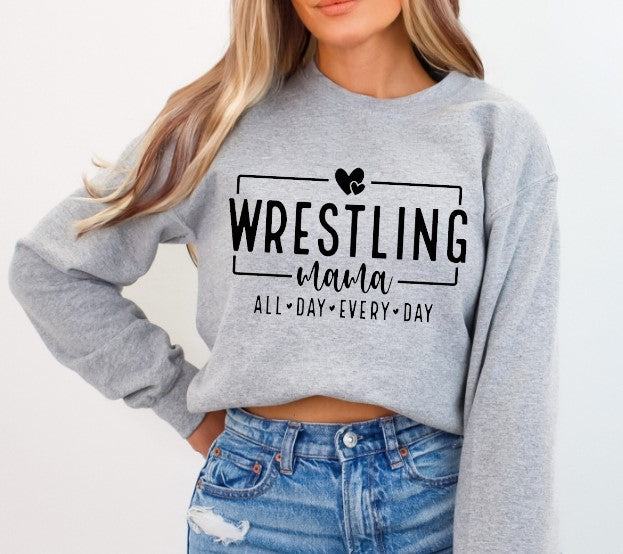 Wresting Mama Sublimation or DTF Transfers