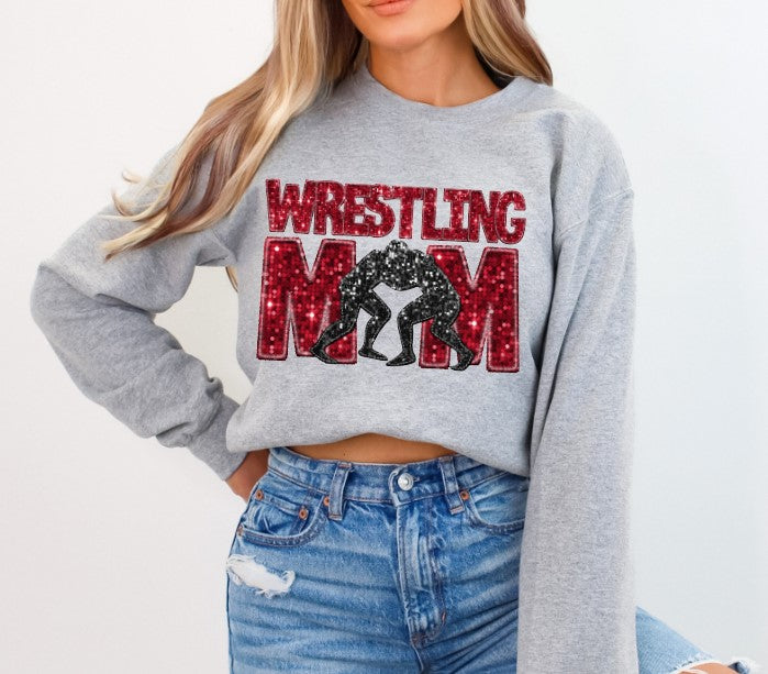 Wresting Mom (Any Color) Sublimation or DTF Transfers