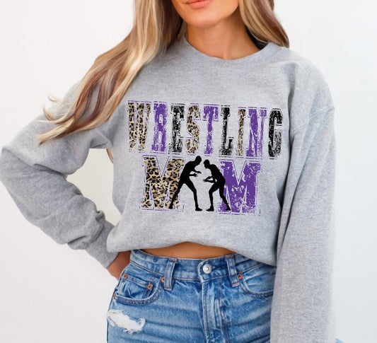 Wresting Mom (Any Color) Sublimation or DTF Transfers