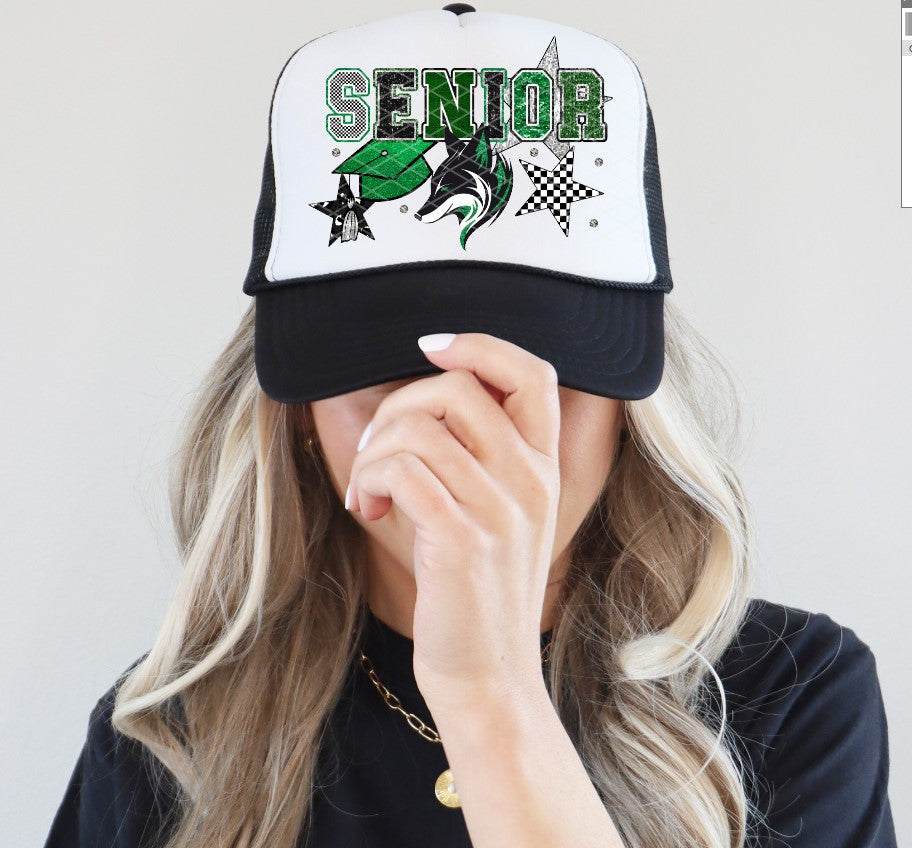 Senior Fox Sublimation or DTF Transfers