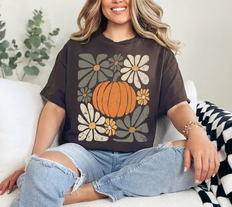 Pumpkin Sublimation or DTF Transfers