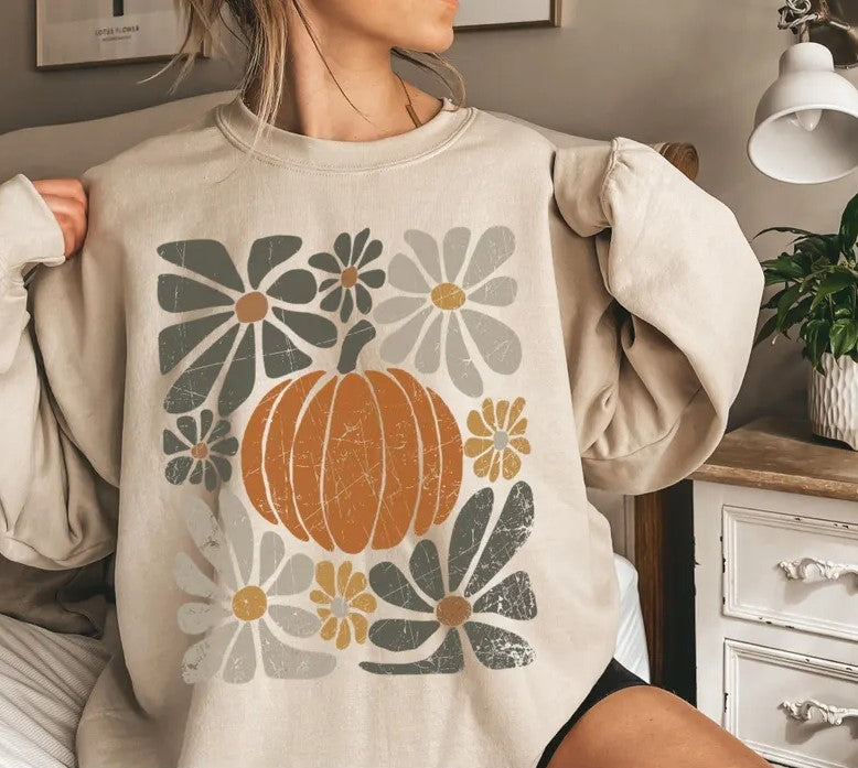 Pumpkin Sublimation or DTF Transfers