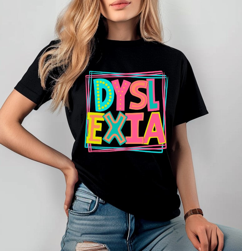 Dyslexia Sublimation or DTF Transfers