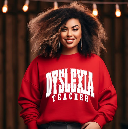 Dyslexia Teacher Sublimation or DTF Transfers