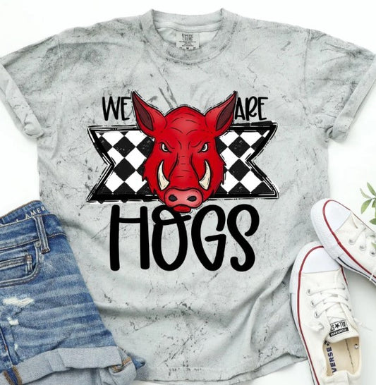 Arkansas We are Hogs Sublimation or DTF Transfers