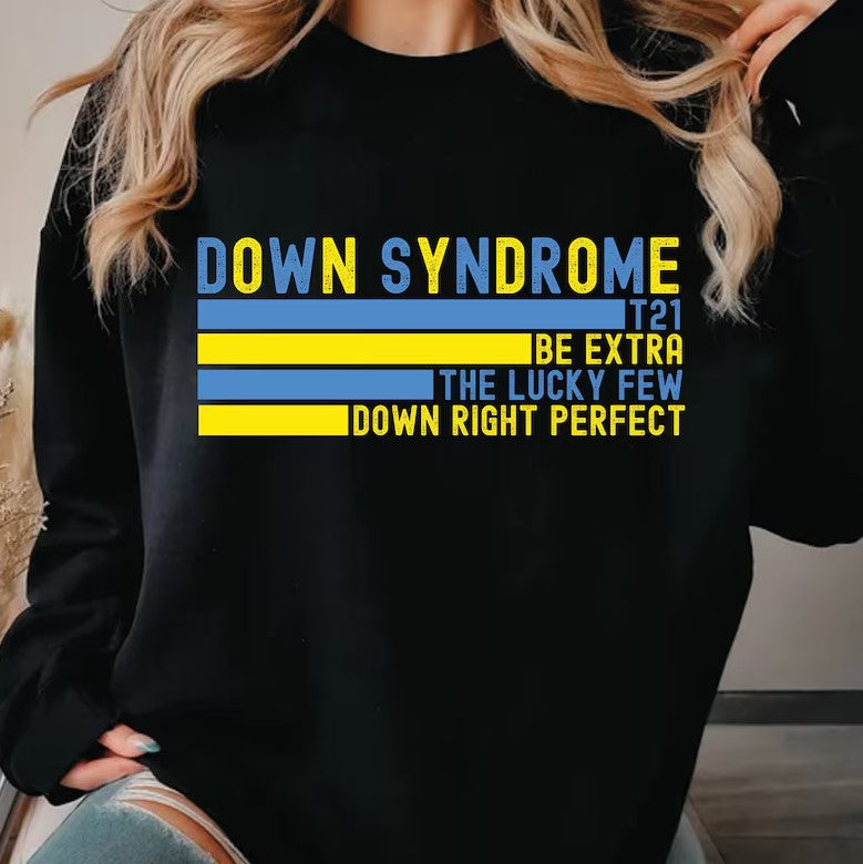 Down Syndrome Sublimation or DTF Transfers