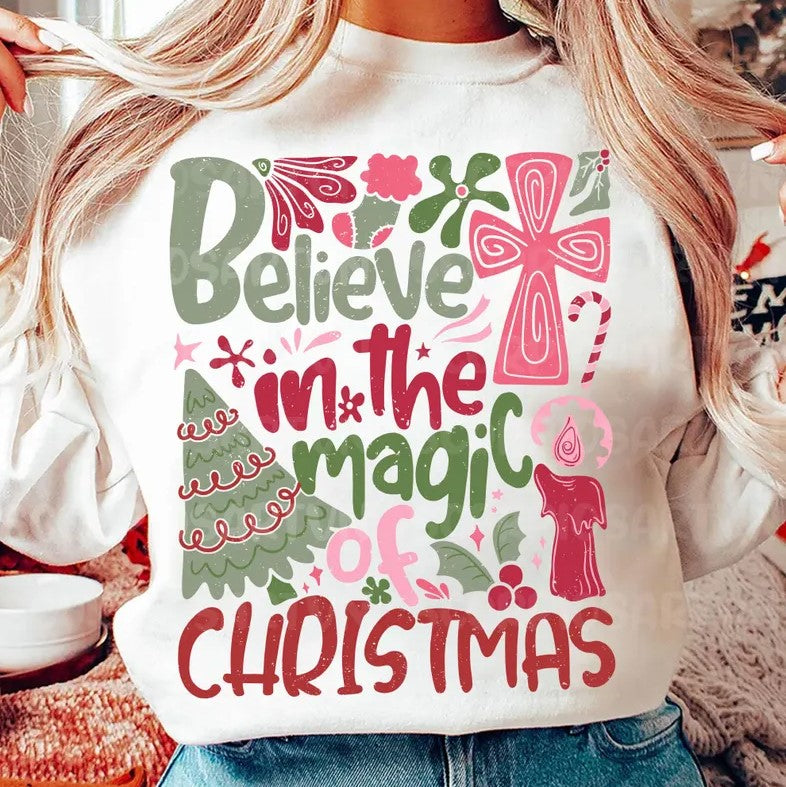 Believe in the Magic Sublimation or DTF Transfers