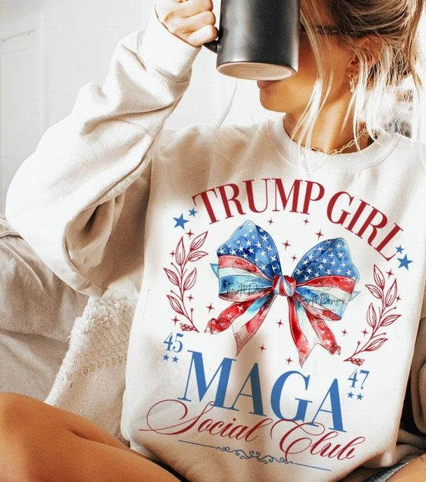 Trump Girl Sublimation or DTF Transfers