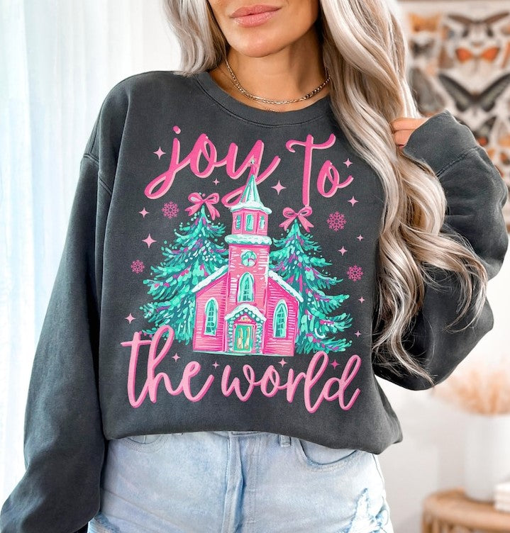 Joy to the World Sublimation or DTF Transfers