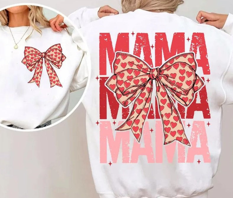 Mama with pocket Sublimation or DTF Transfers