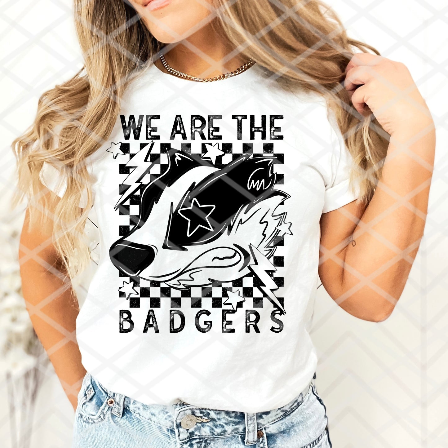 We are the badgers, Sublimation or DTF Transfer