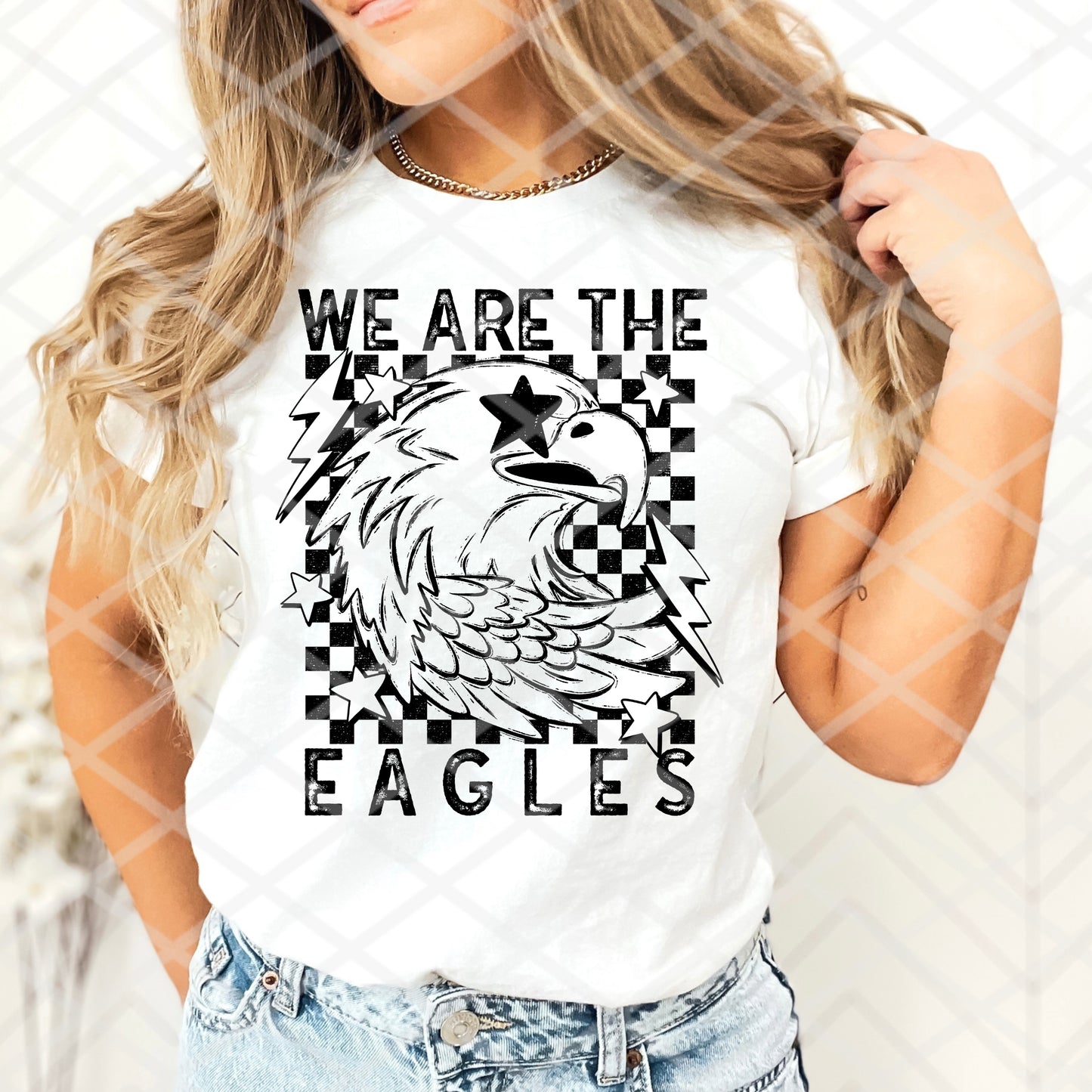 Eagles School Spirit Sublimation or DTF Transfer