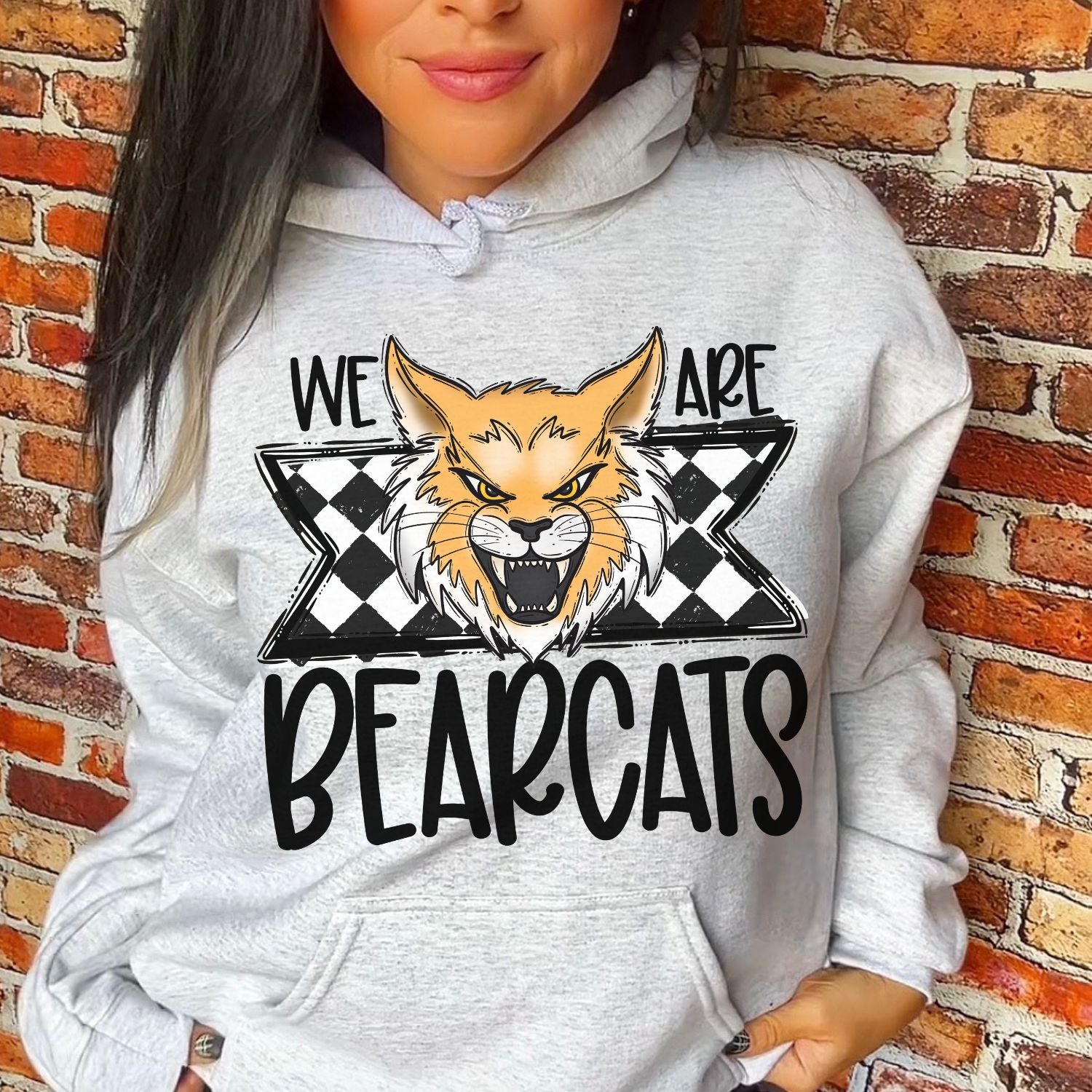 Bearcat School Spirit Sublimation or DTF Transfer