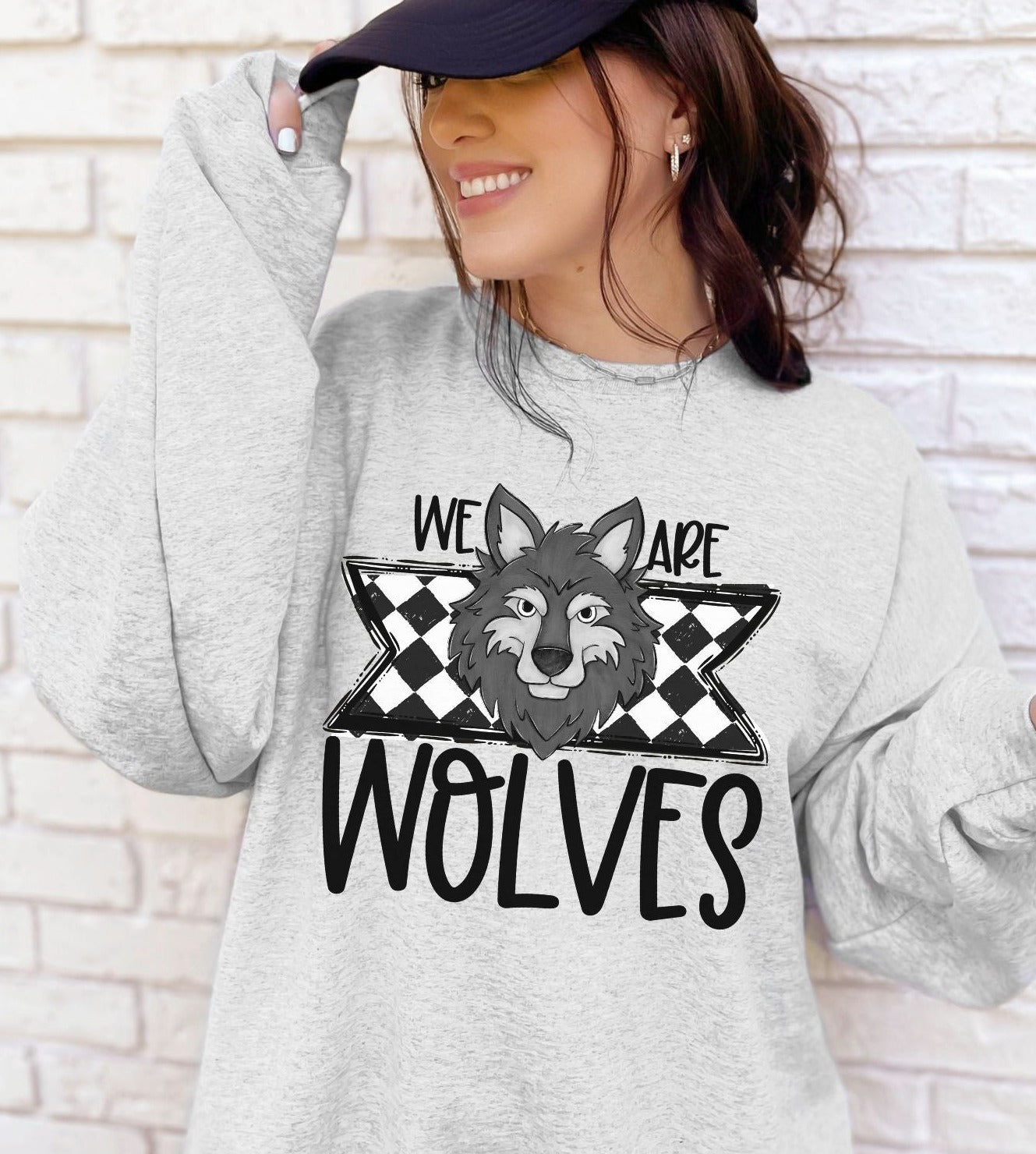 Wolves School Spirit Sublimation or DTF Transfer