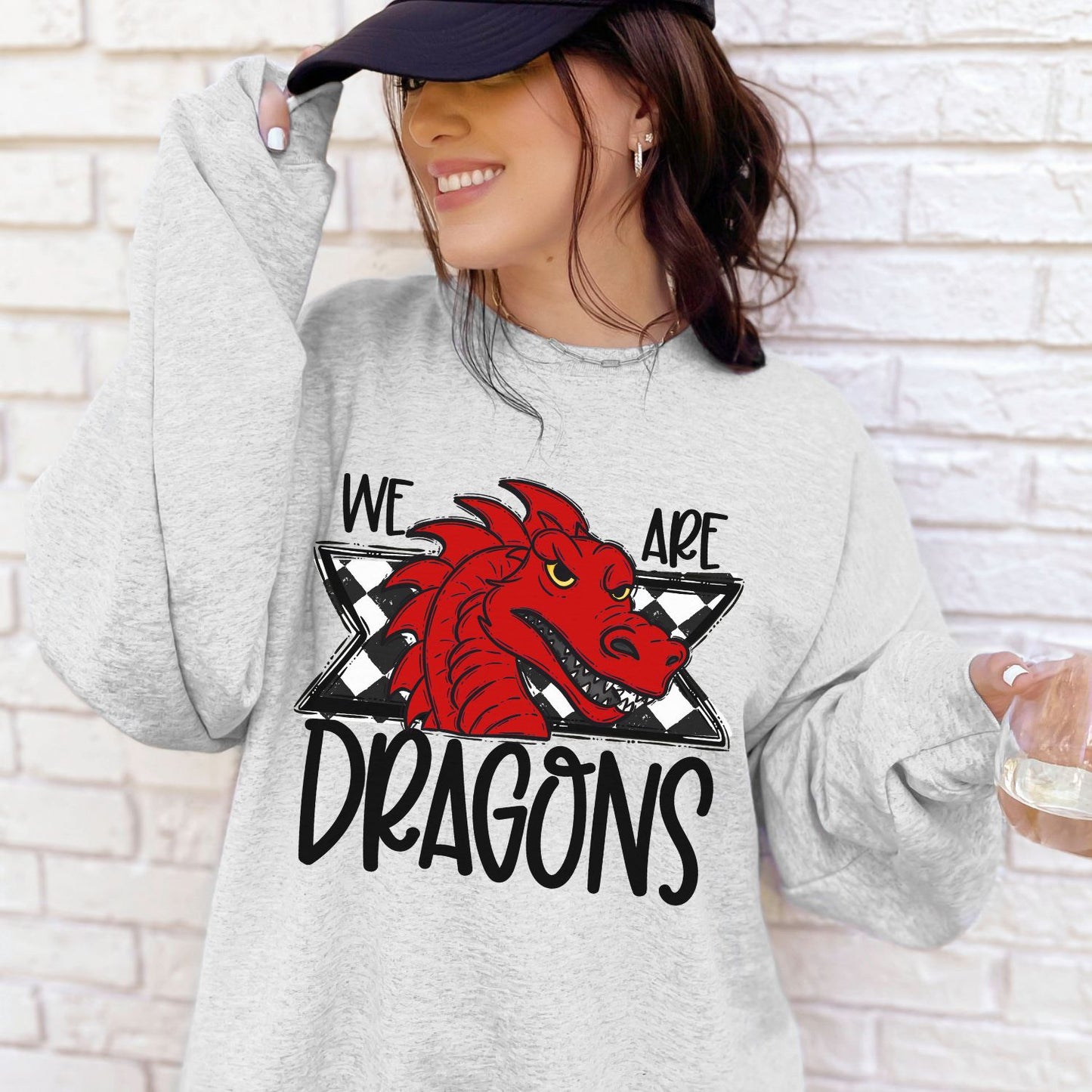 Dragons School Spirit Sublimation or DTF Transfer