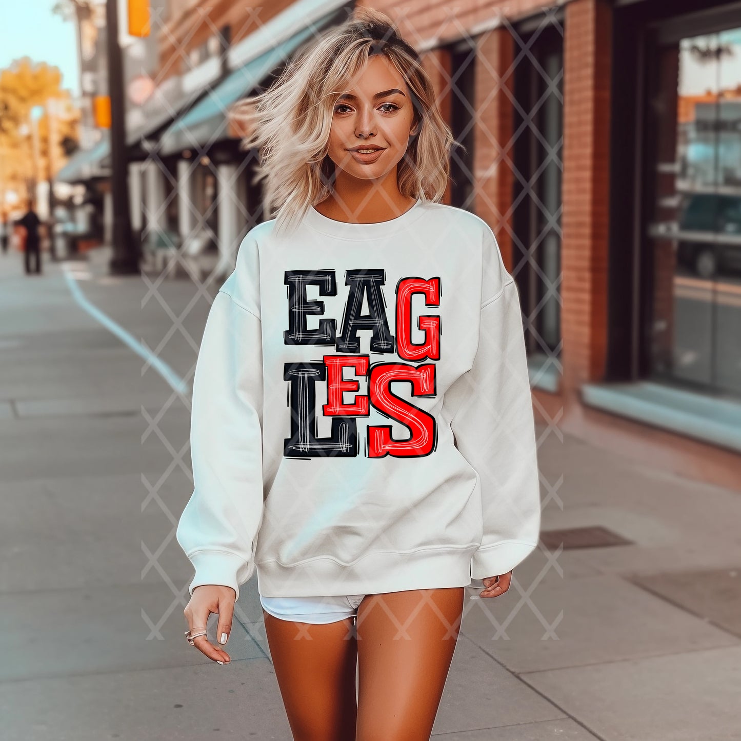 Eagles Sublimation or DTF transfer