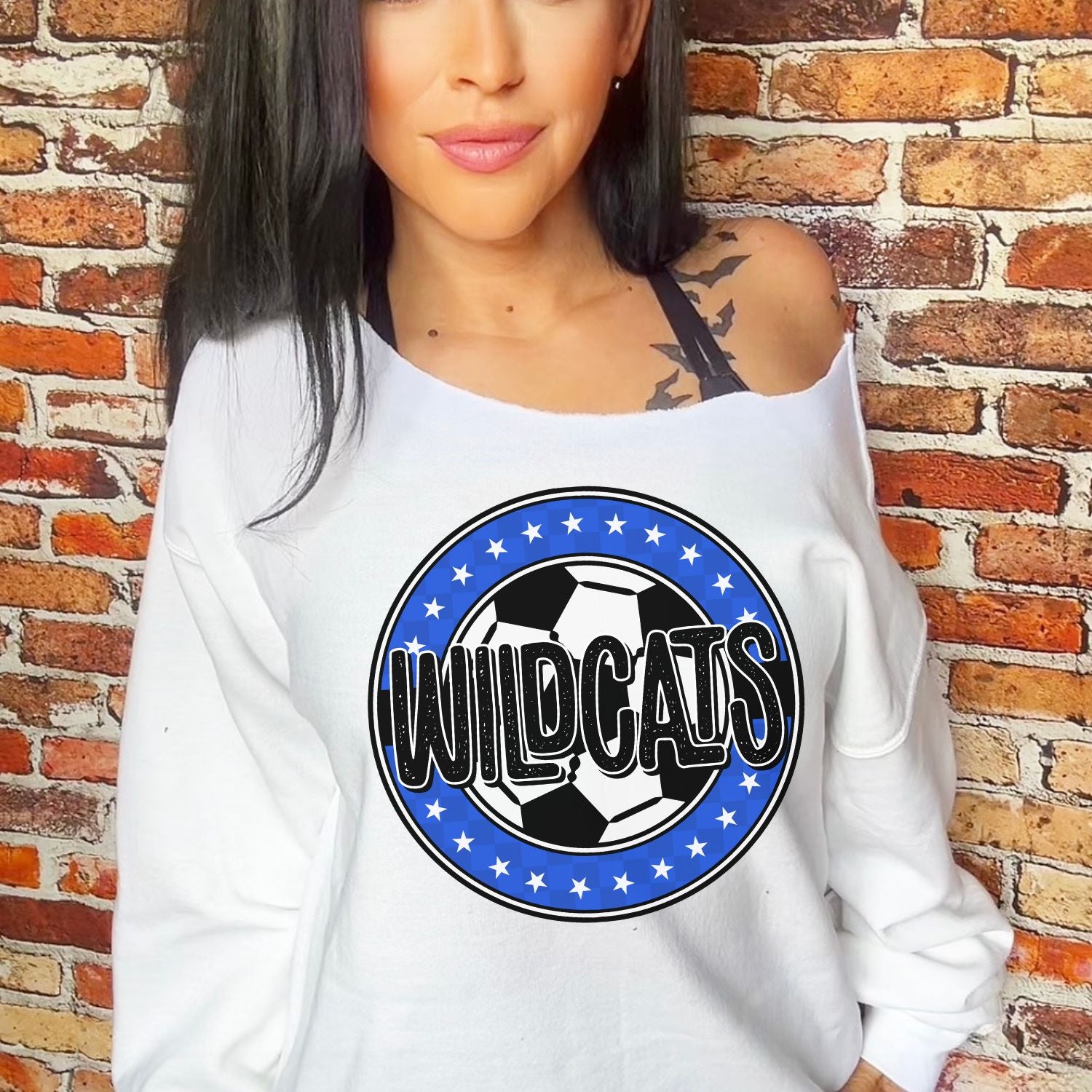 Wildcats Soccer School Spirit Sublimation or DTF Transfer