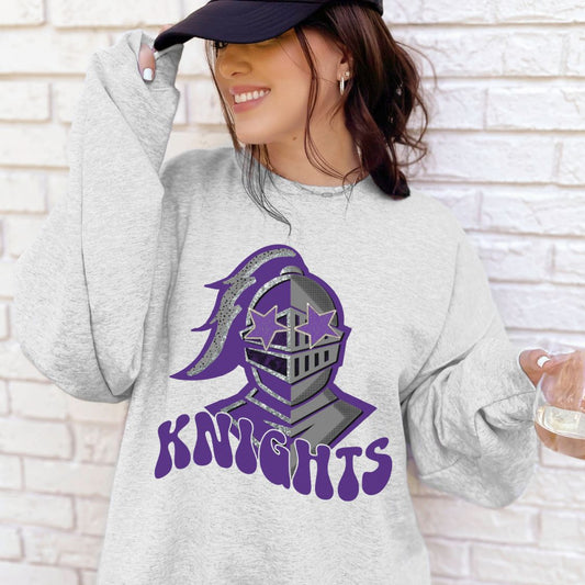 Knights School Spirit Sublimation or DTF Transfer