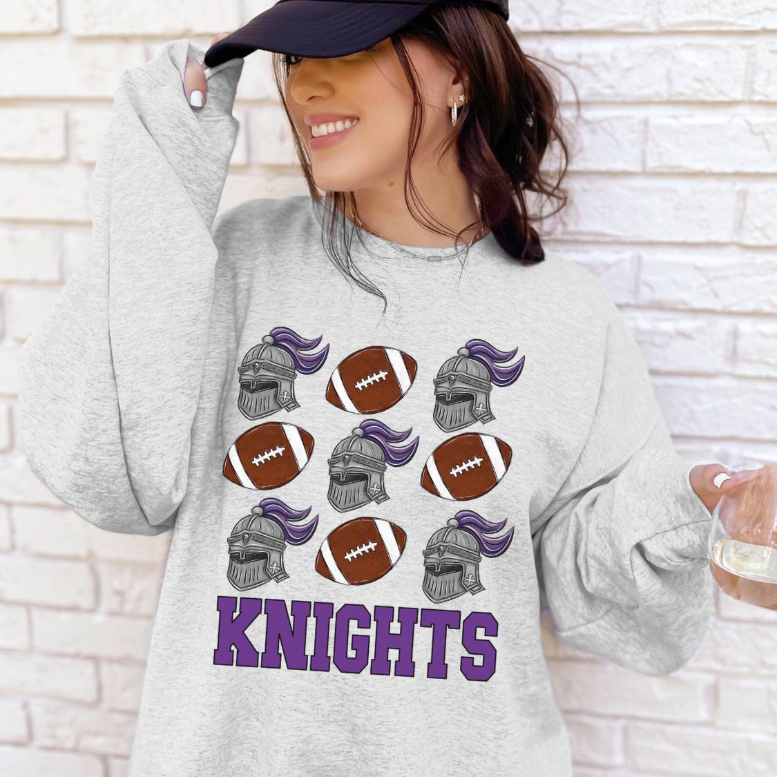 Knights School Spirit Sublimation or DTF Transfer