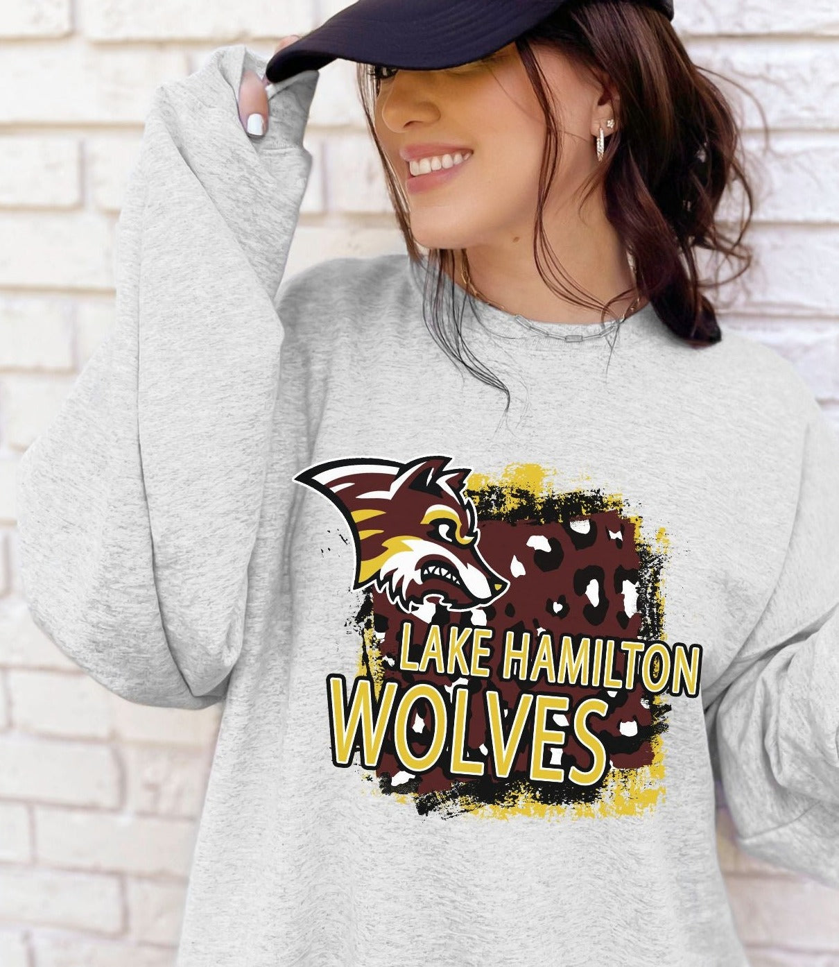 Wolves School Spirit Sublimation or DTF Transfer