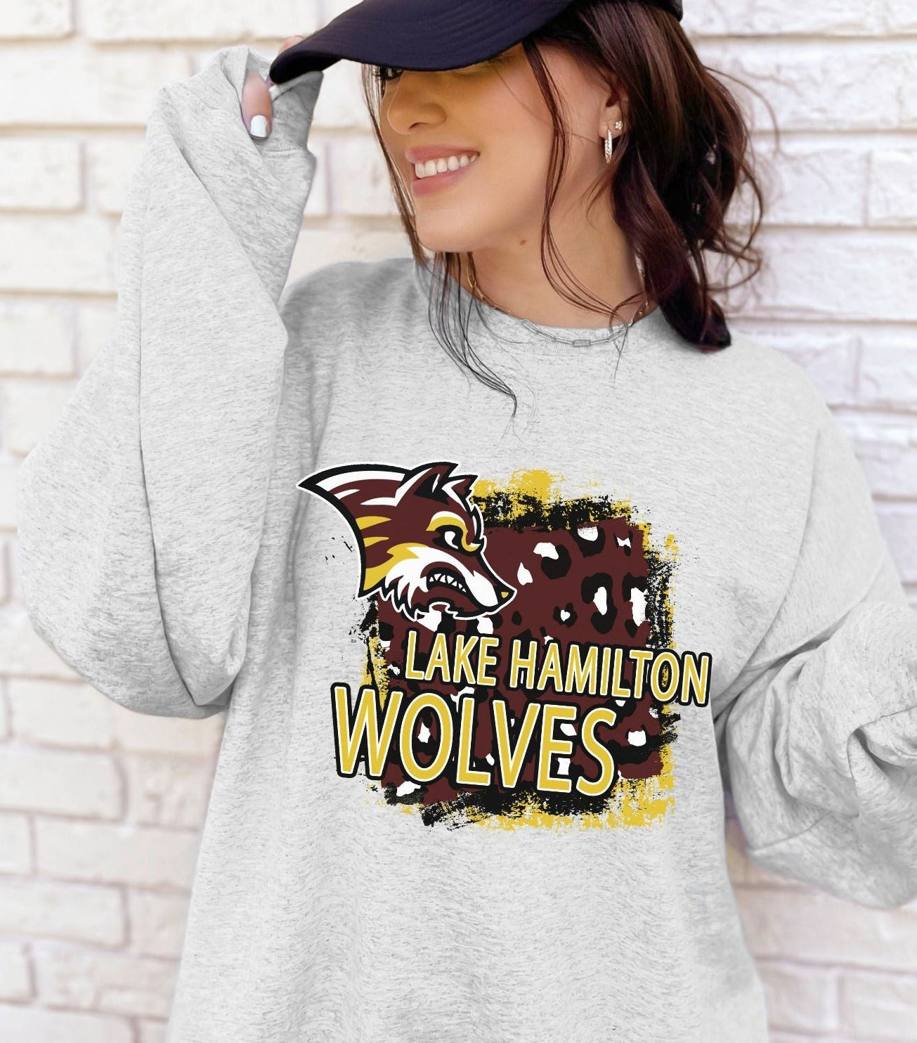 Wolves School Spirit Sublimation or DTF Transfer