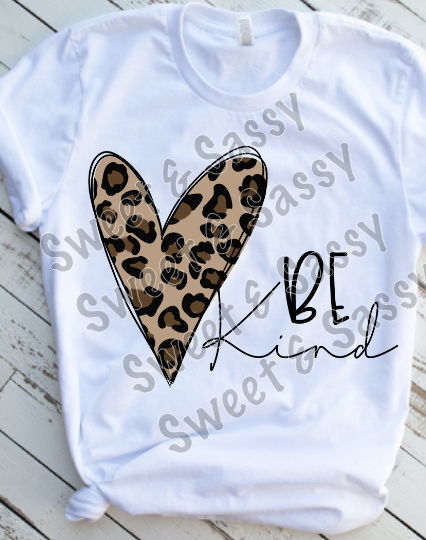 Be Kind Sublimation Transfer