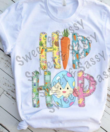 Hip Hop Easter Sublimation Transfer