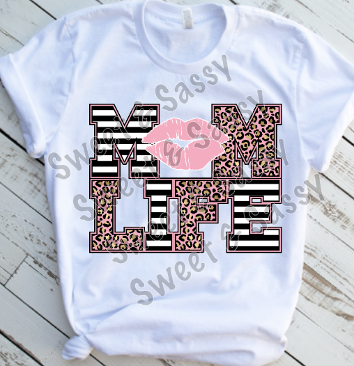 Mom Life Sublimation Transfer