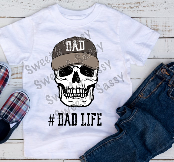 Dad Life Sublimation Transfer