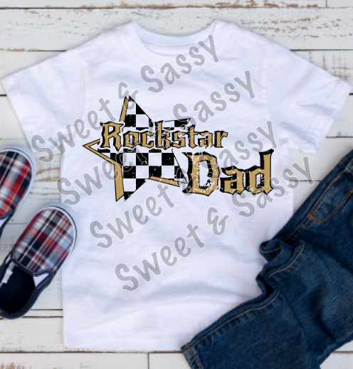 Rockstar Dad Sublimation Transfer