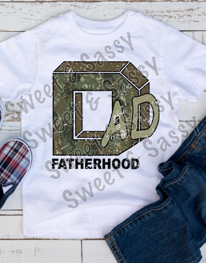 MTV Dad Camo Sublimation Transfer