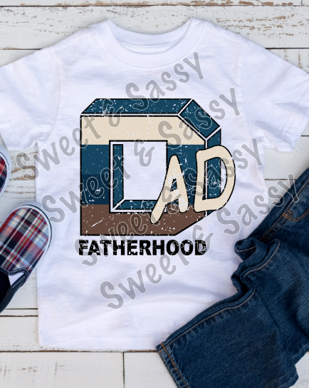 MTV Dad Stripes Sublimation Transfer