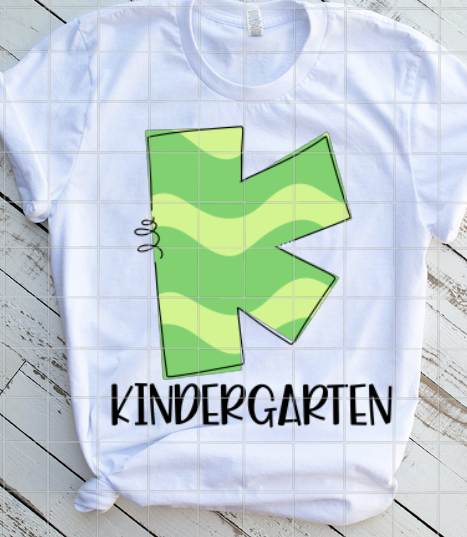 K-5th Grade Level Sublimation Transfers