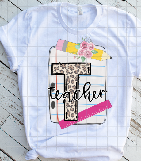 Teacher, Back to School, Sublimation Transfers