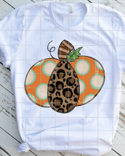 Pumpkin Sublimation Transfer