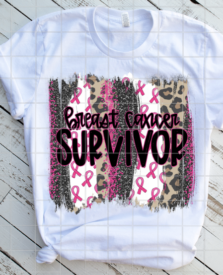 Breast Cancer Survivor Sublimation Transfer