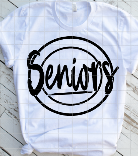 Seniors,  Print Sublimation Transfer