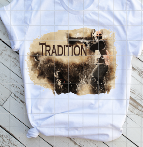 Duck Tradition Hunter Sublimation Transfer