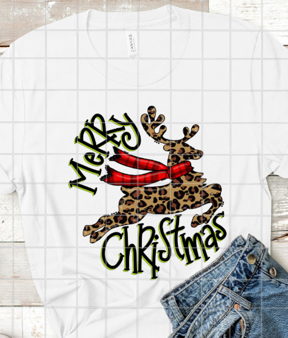 Merry Christmas Sublimation Transfer