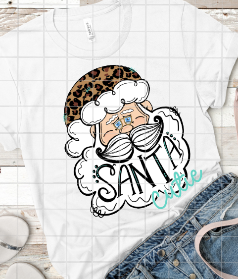 Santa, Sublimation Transfer