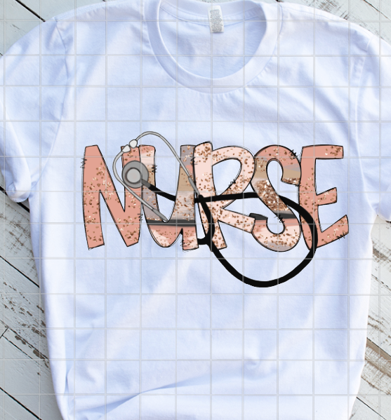 Nurse, Ready to Press, Sublimation Transfer