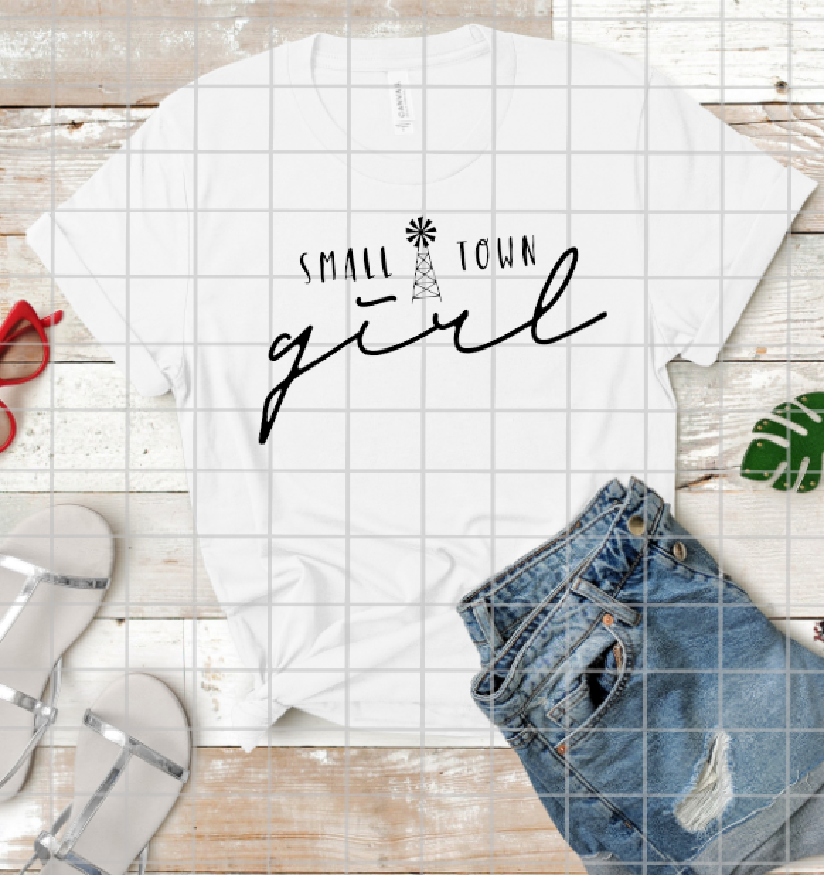 Small Town Girl, Read to Press, Screen print transfers